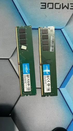 Memórias ram ddr4 crucial