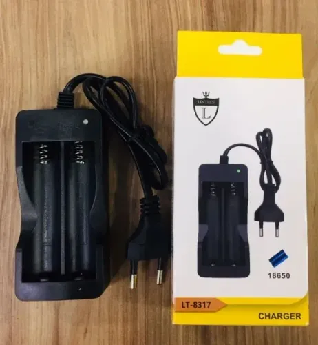 Carregador para Bateria 4.2V - Recarregável Bivolt