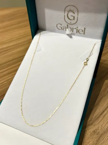 Cordão de ouro fininho masculino 1.5g