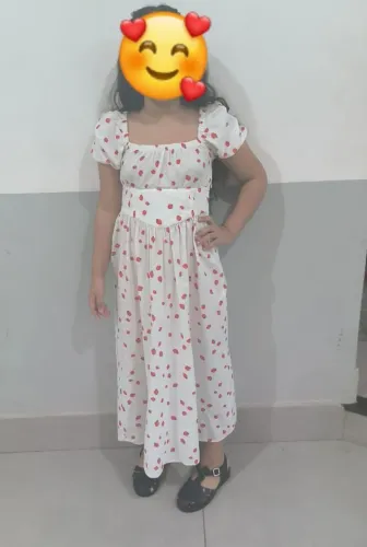 Vestido estilo camponesa