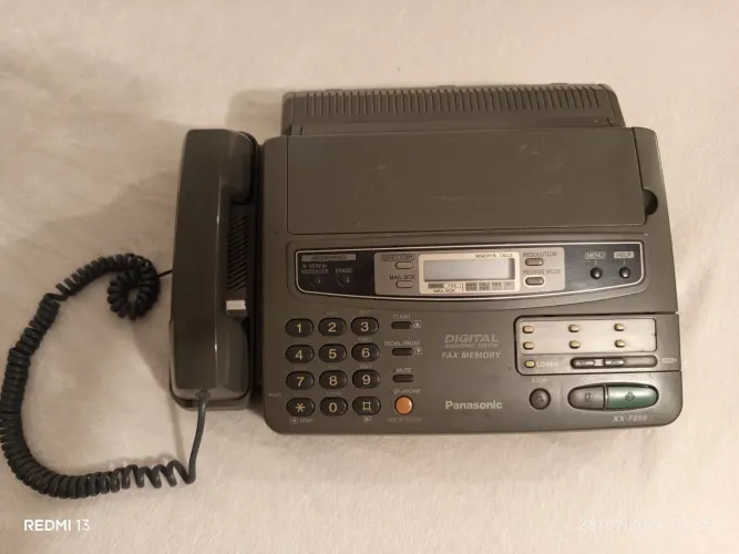 Aparelho FAX Panasonic KX - F850 - antigo