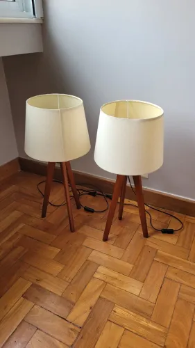 Par de luminárias de cabeceira Tok&Stock