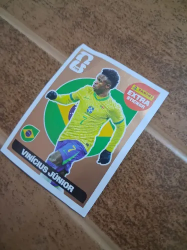 Figurinha Sticker Legend Vinicius Junior (Panini)