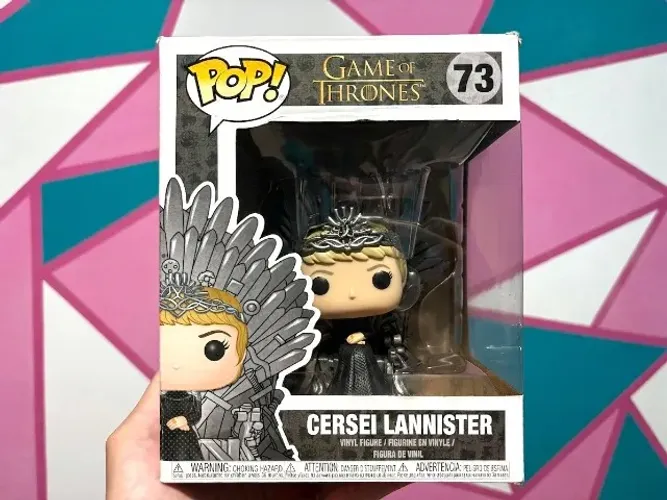 NOVO E RARO Funko Pop Cersei Lannister On The Iron Thrones Game of Thrones