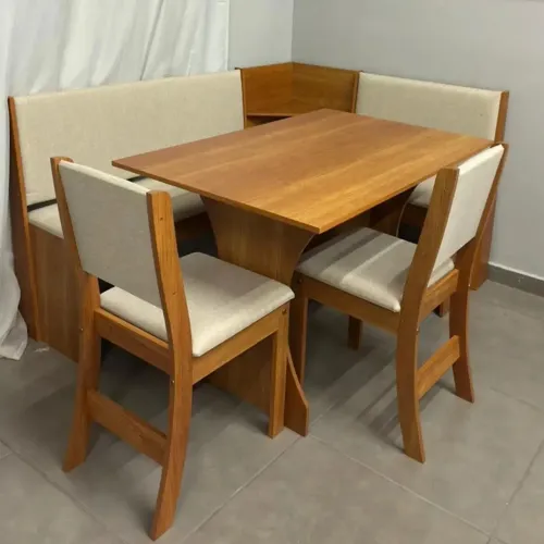 Mesa canto alemão golden- FRETE GRATIS / ENTREGA HOJE!!
