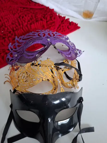 Máscaras usadas uma vez