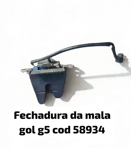 Fechadura da mala gol g5 cod 58934