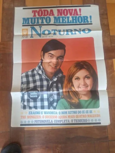 MEGA POSTER ERASMO CARLOS E WANDECA