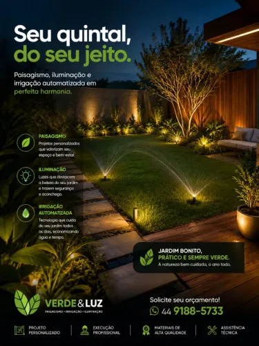 Serviços de paisagismo 