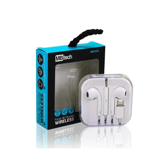 Fone de Ouvido Apple EarPods Com Conector Lightning