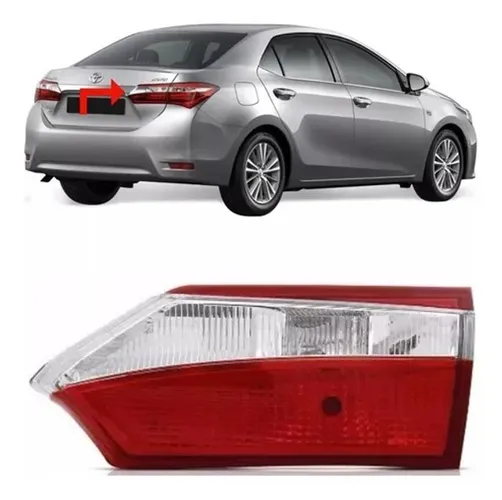 Lanterna Corolla 2015 2016 2017 Tampa Sem Led Direito