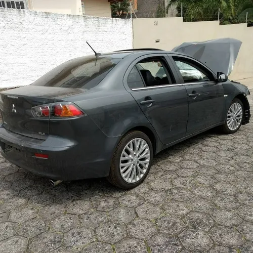 Mitsubishi Lancer 2.0 2016 Retrovisor Parachoque Lanterna Motor Farol Capo Airbag Sucata