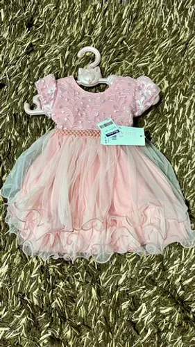 Lindo vestido bebê menina festa batizado novo ACEITO CARTÃO