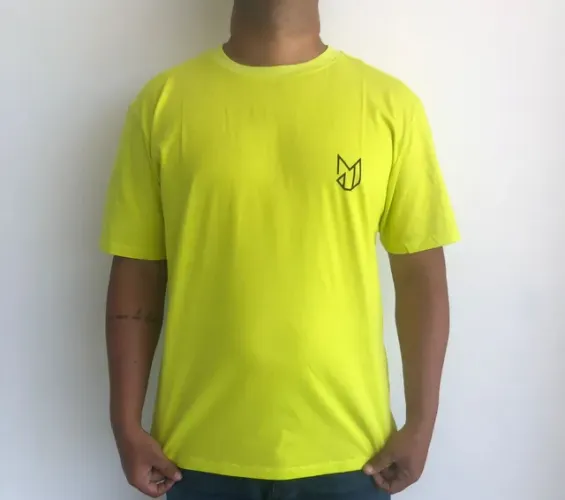 Camisa Masculino Plus Size de Algodão