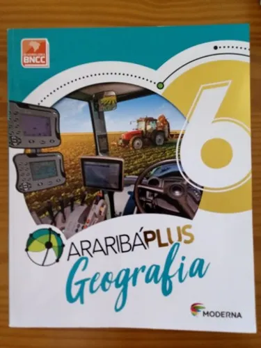 Vendo livro Araribá Plus Geografia 6 ano - Editora Moderna