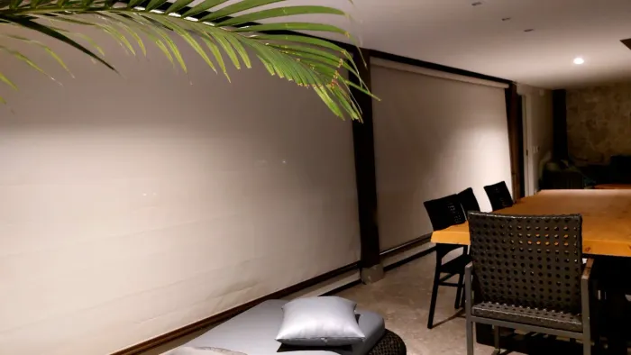 Cortinas Rolô para Área Externa