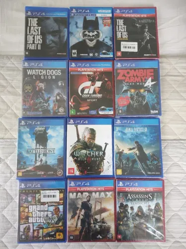 Jogos de PS4 