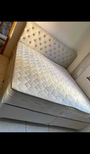 Cama box colchão e base (super king) novo