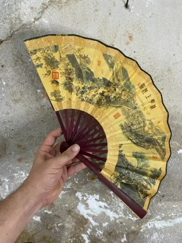 Antigo Leque Oriental | Donareliquias | Antiguidades 