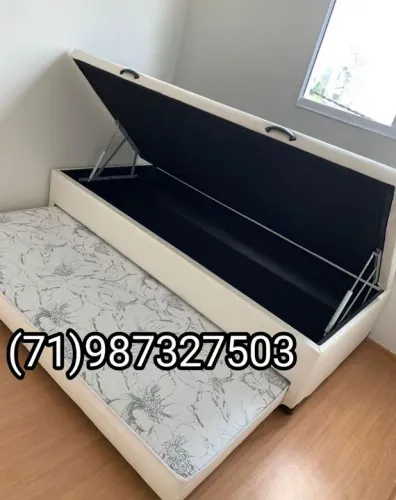 Base baú auxiliar solteiro 799$