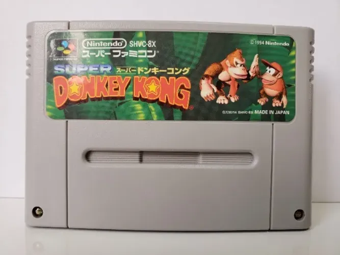 Donkey Kong Country Original Super Nintendo Snes Excelente Estado de Conservação!