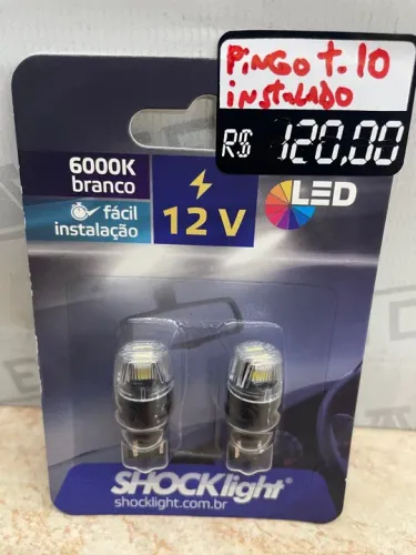 Led pingo t10 o par garantia 1 ano