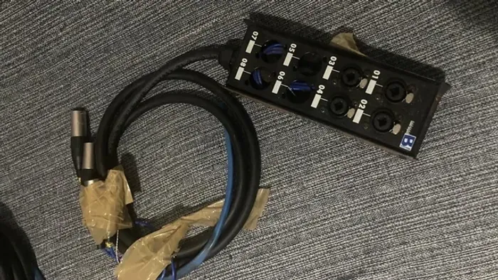 Multicabo/medusa 4 Canais Xlr/p10 + 4 Xlx Macho