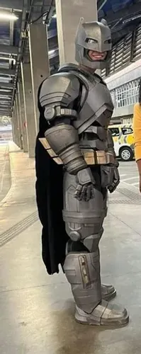 Traje batman vs superman completo cosplay