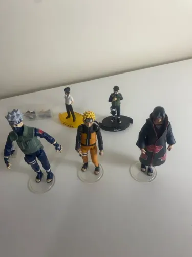 Bonecos Articulados Naruto Axtion Figure (Naruto, Itach e Kakashi)