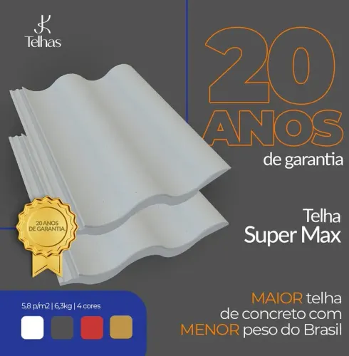 Telhas de Concreto- Direto da Fábrica 