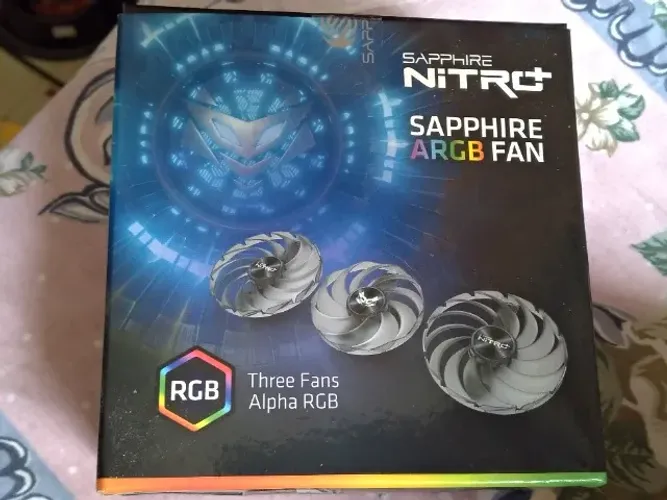 Fans RGB Saphire Radeon RX 6700 6800