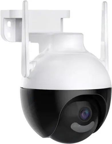 Câmera IP Sem Fio de Segurança Externa HD 4MP, Câmera de Visão Noturna Infravermelha WiFi,