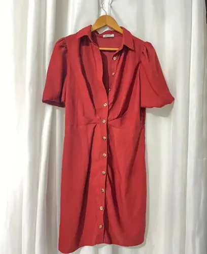 Vestido marsala Morina