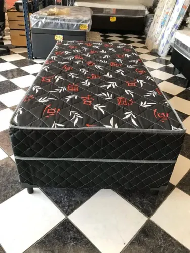 Cama Box Solteiro Conjugada D28 ortopédica Nova