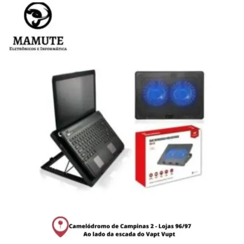 Base Notebook Ergonômica Refrigeração 15,6 Nbc-50bk C3 Tech