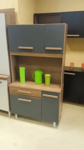 ARMÁRIO DE COZINHA COM PEZINHOS NA EMBALAGEM 395+FRETE