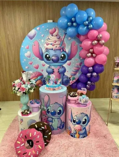 Pegue e monte tema STITCH "promoção" 100,00