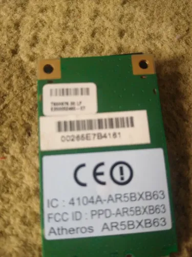 Placa rede wi-fi notebook Acer aspire 5516