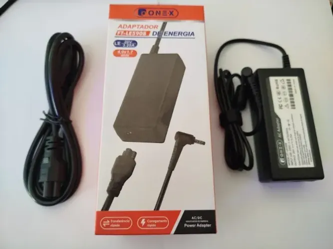 Fonte para notebook Lenovo 20V 3.25A  65W (Distribuidor - Jk Eletrônicos)