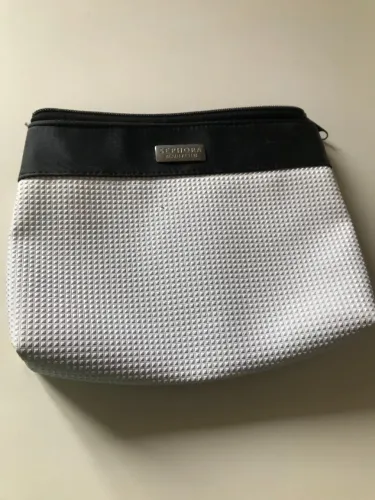 Necessaire Branca E Preto Da Sephora Beauty Club