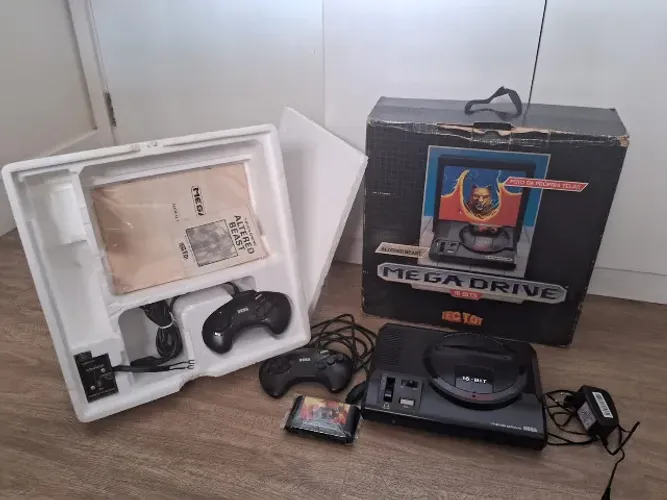 Mega Drive 1 Na Caixa + Everdrive (Somente Venda)
