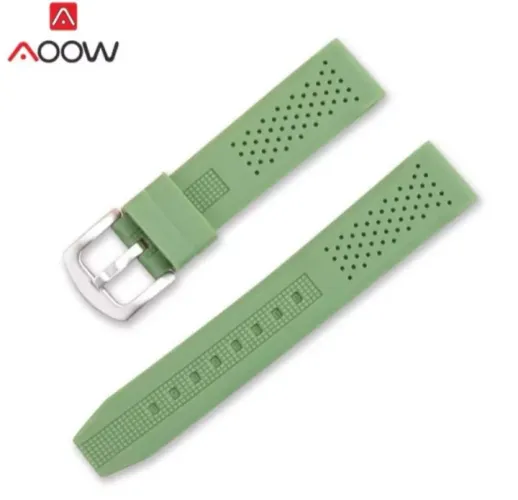 Pulseira para relogio unisex de silicone, robusta. resistente e durável largura 20mm