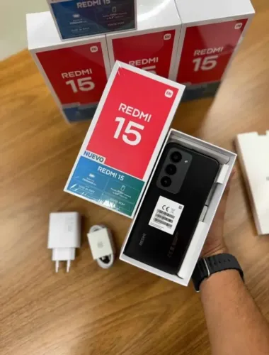 Xiaomi Redmi 15 4G 256gb+08gb Ram Novo Lacrado Global Entregamos Gratis