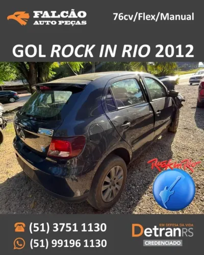 VW GOL 1.0 ROCK IN RIO G5 2012