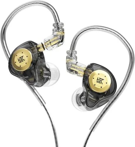 Fone de Ouvido KZ EDX Pro sem Microfone - Preto - Lacrado - Novo