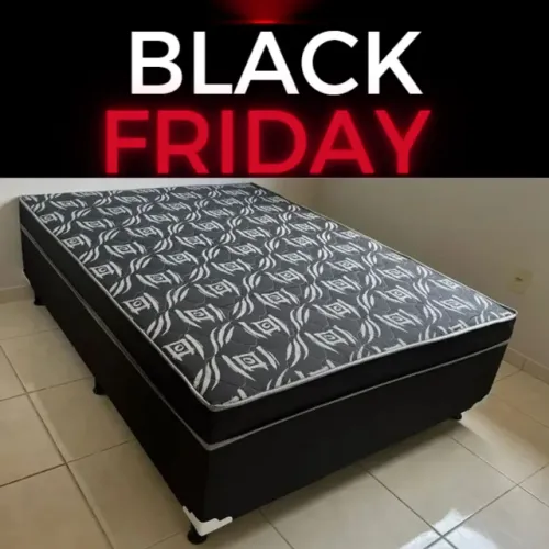cama box casal promoção imperdivel
