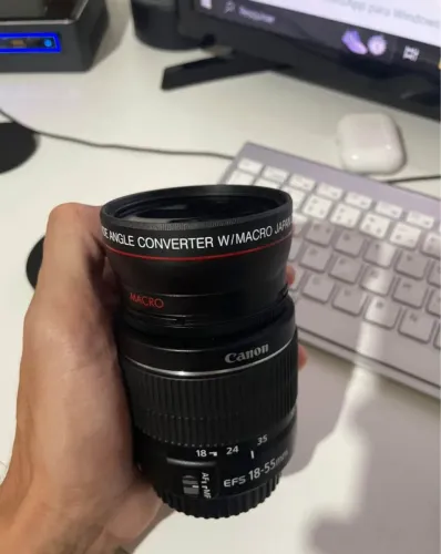 kit Lente Grande Angular 55mm + Lightdow 0,45mm