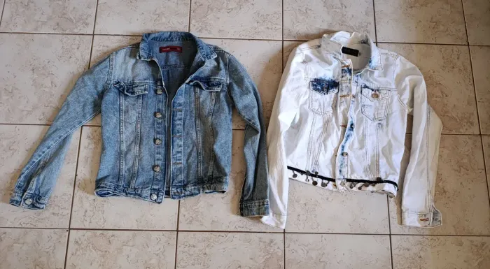 Jaquetas Jeans serve adulto e criança,blusas de frio ou blusa moletom - Diversas Cores