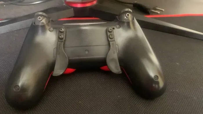 Controle Vermelho PS4 Personalizado com Paddles
