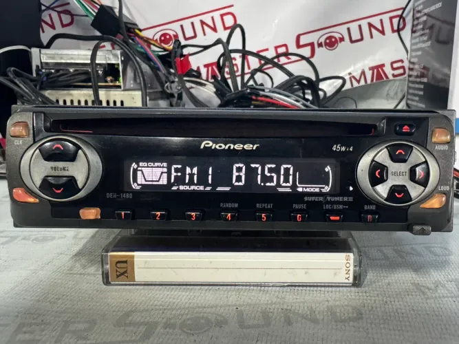 Cd rádio com Bluetooth Pioneer deh-1480 na promoção so 299,99
